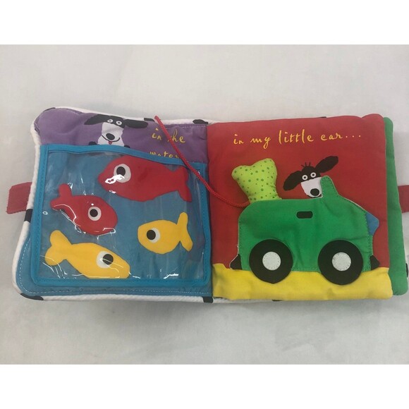 Manhattan Toy Where's The Bone? Infant Soft Book - Picture 3 of 6